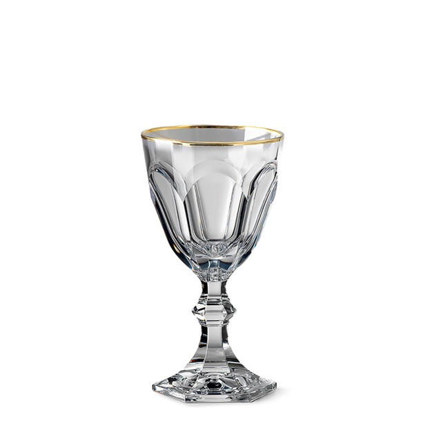 Mario Luca Giusti: Mario Luca Giusti MarioLucaGiusti Gold Dolce Vita Water Glass