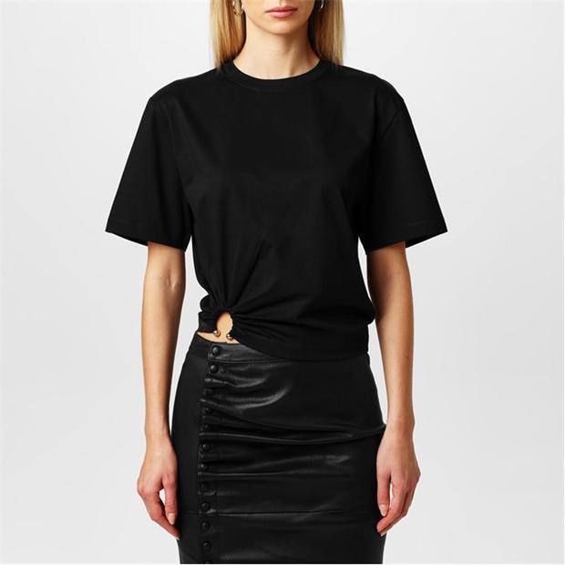 RABANNE: RABANNE Tie Side Top