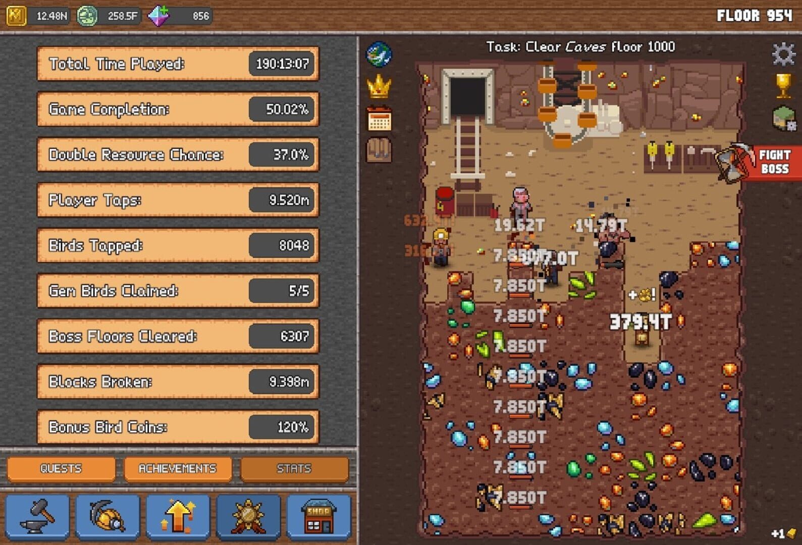 IDLE CAVE MINER screenshot 2