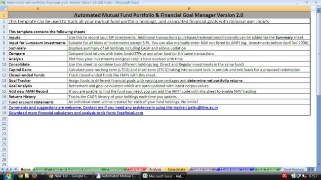 @jimjam check this: https://freefincal.com/automated-mutual-fund ...
