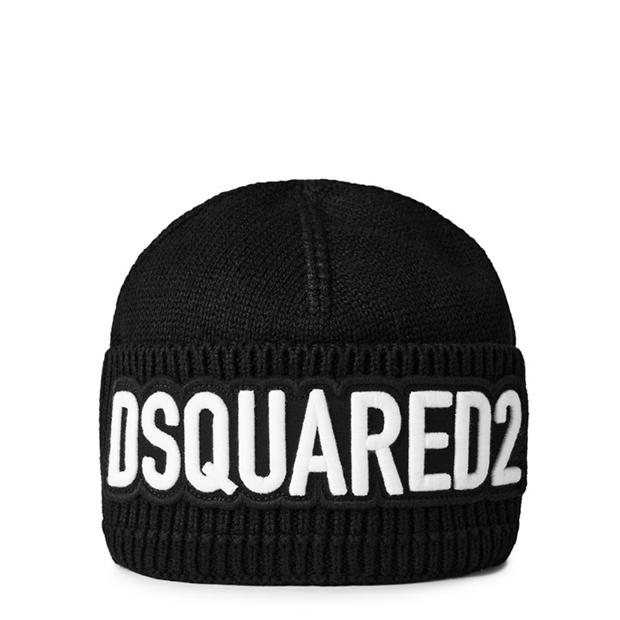 DSQUARED2: DSQUARED2 Logo Beanie Hat Juniors