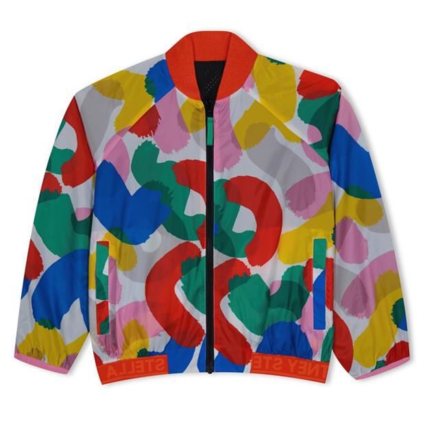 STELLA MCCARTNEY: STELLA MCCARTNEY Kids'  Zipped Varsity Jacket