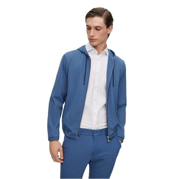 Boss: Boss Men's P Hanry Junior Hood Tracksuit Top