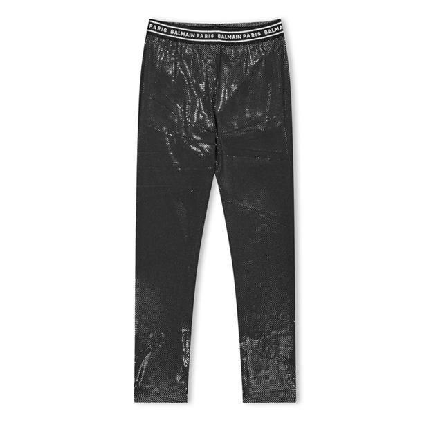 BALMAIN: BALMAIN Logo Leggings Juniors