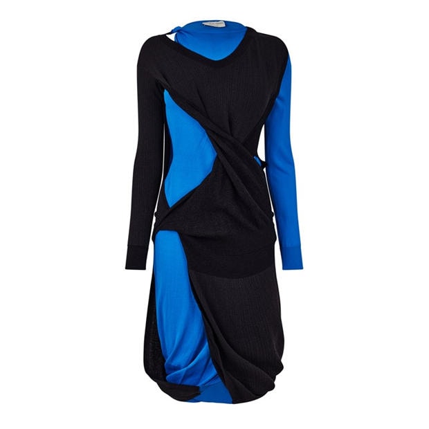 BOTTEGA VENETA: BOTTEGA VENETA Women's Structured Cut Out Dress