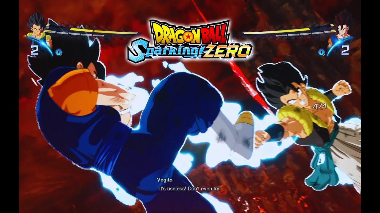 DRAGON BALL: Sparking! ZERO - Vegito Vs Gogeta [CPU Super Difficulty]