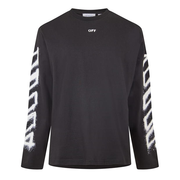 OFF WHITE: OFF WHITE Men's Long Sleeve T-Shirt