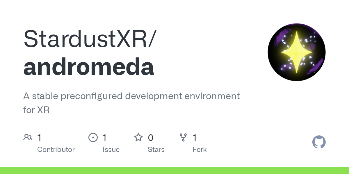 anyway, the repo is https://github.com/StardustXR/andromeda/ - Stardust XR
