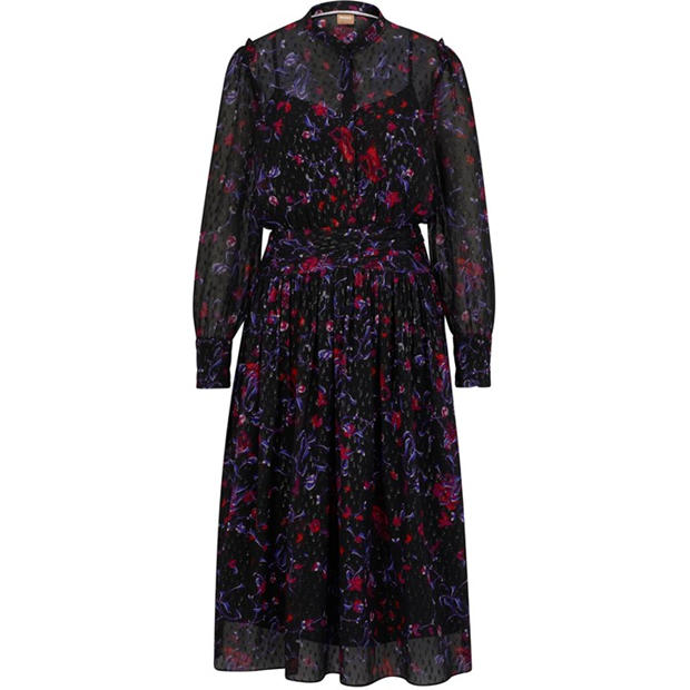 BOSS: BOSS Women's Denalea Wrap Design Dress