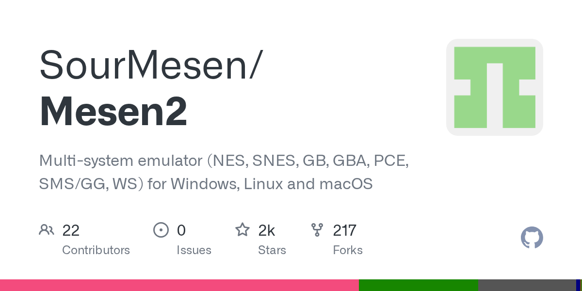 GitHub - SourMesen/Mesen2: Multi-system emulator (NES, SNES, GB, GB...