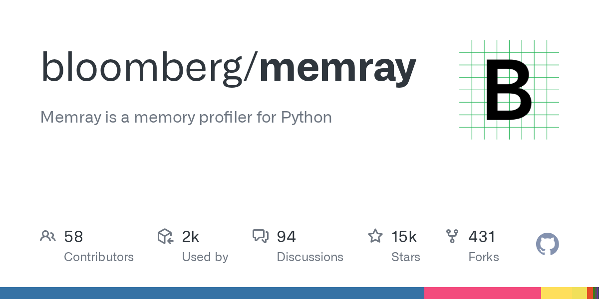 GitHub - bloomberg/memray: Memray is a memory profiler for Python
