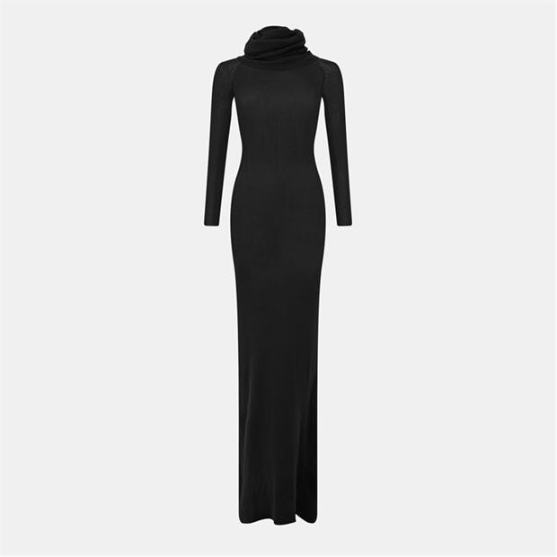 BALENCIAGA: BALENCIAGA Women's Floor-Length Structured Maxi Dress