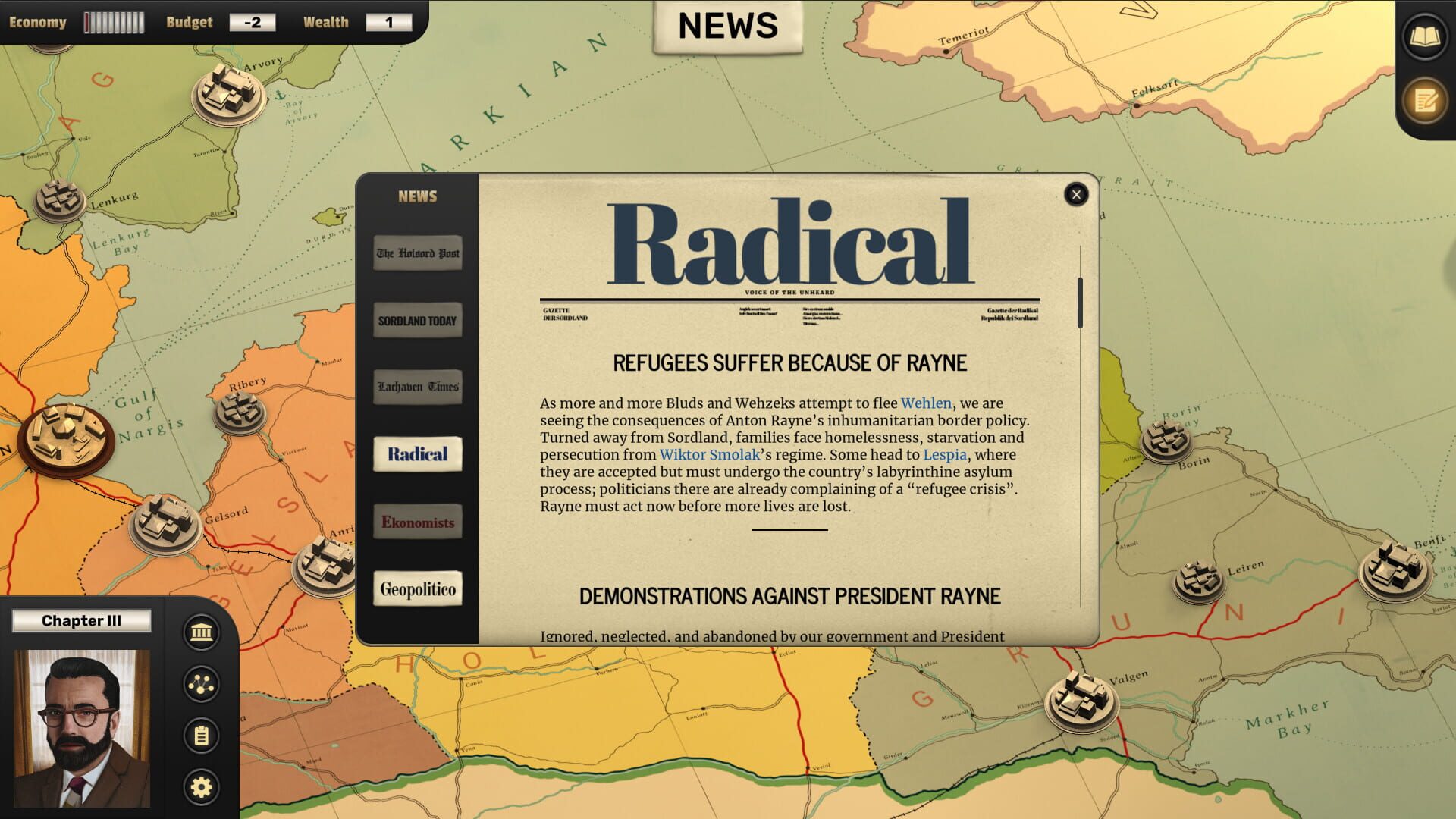 Suzerain screenshot 6