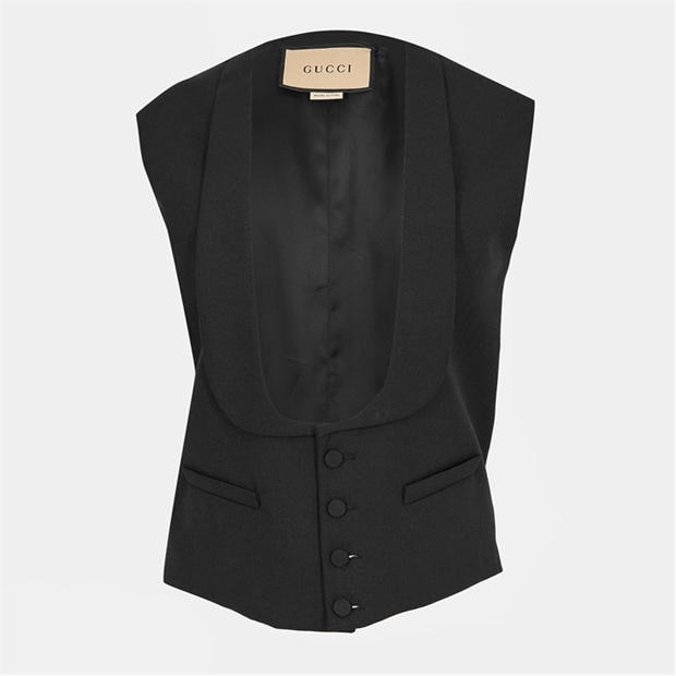 GUCCI: GUCCI Men's Formal Tailored Fit Waistcoat