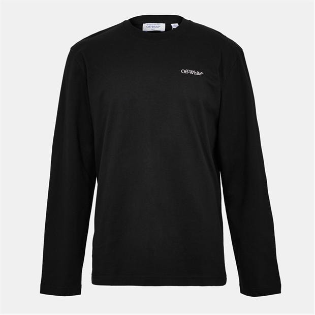Off White: Off White Men's Arrw Skate Long Sleeve T-Shirt