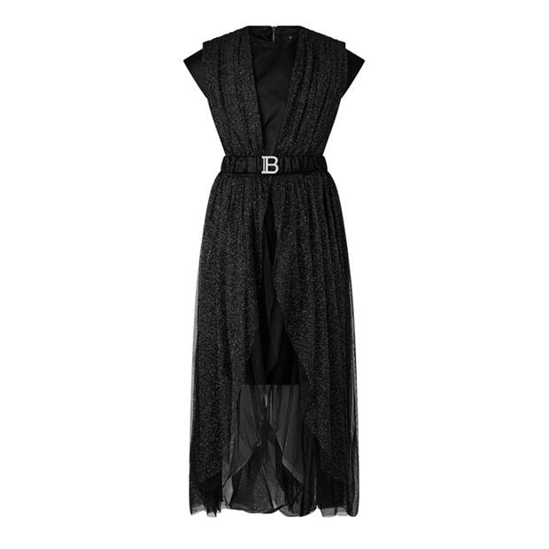 BALMAIN: BALMAIN Kids' Logo Mini Dress