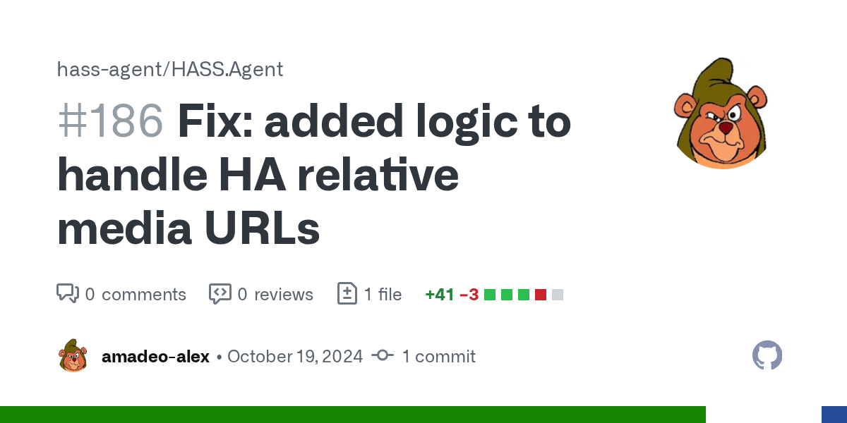 Fix: added logic to handle HA relative media URLs by amadeo-alex · ...