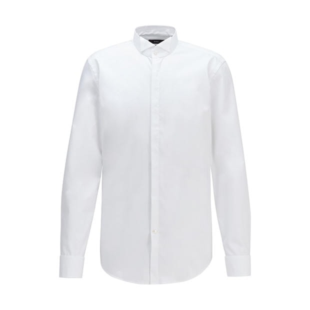 Boss: Boss Men's Jillik Long Sleeve Plain Shirt