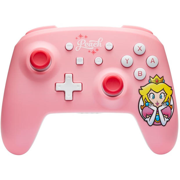 PowerA: PowerA Wireless Nintendo Switch Princess Peach Pink Controller