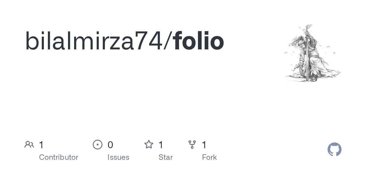 GitHub - bilalmirza74/folio at master
