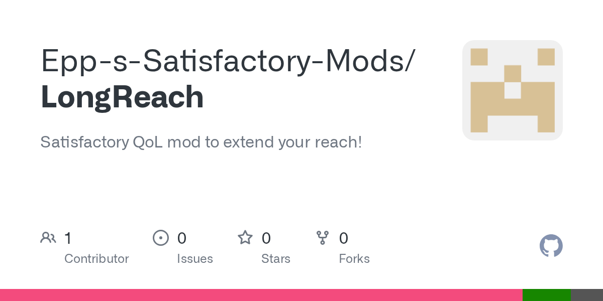 GitHub - Epp-s-Satisfactory-Mods/LongReach: Satisfactory QoL mod to...