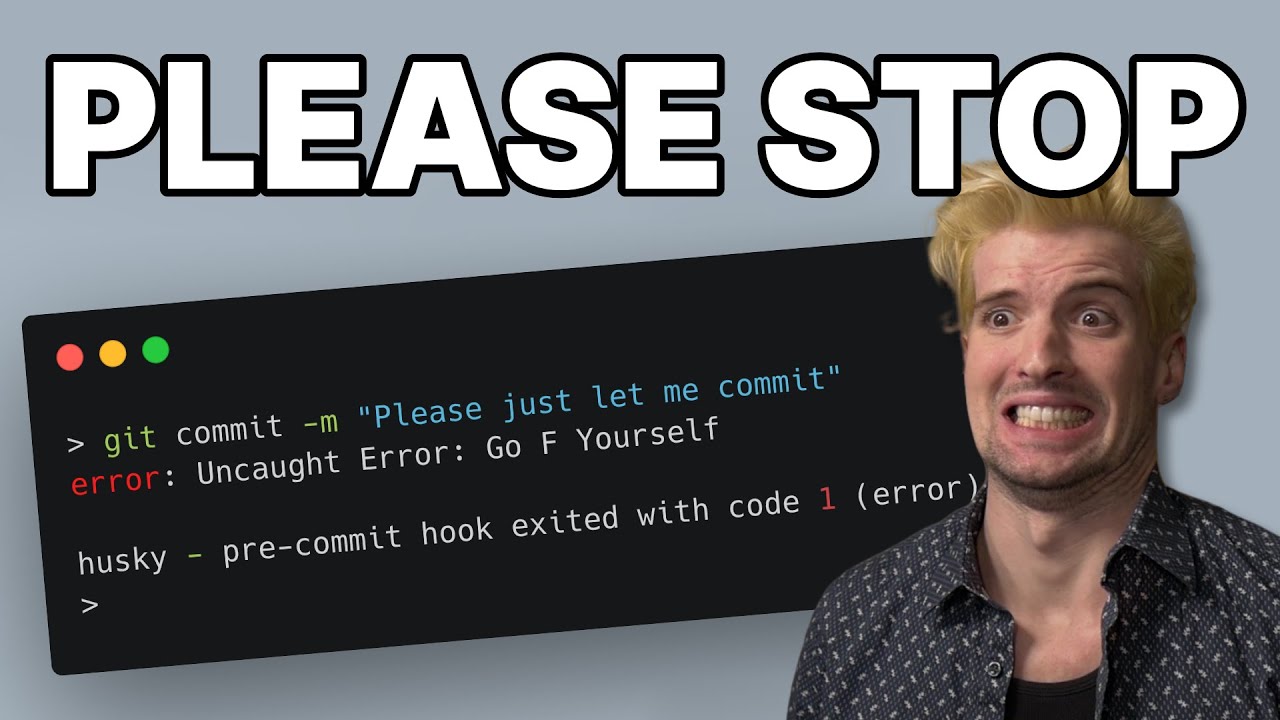 Precommit Hooks Are Bad