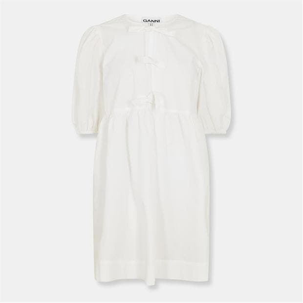 GANNI: GANNI Women's Tie-Up Mini Dress