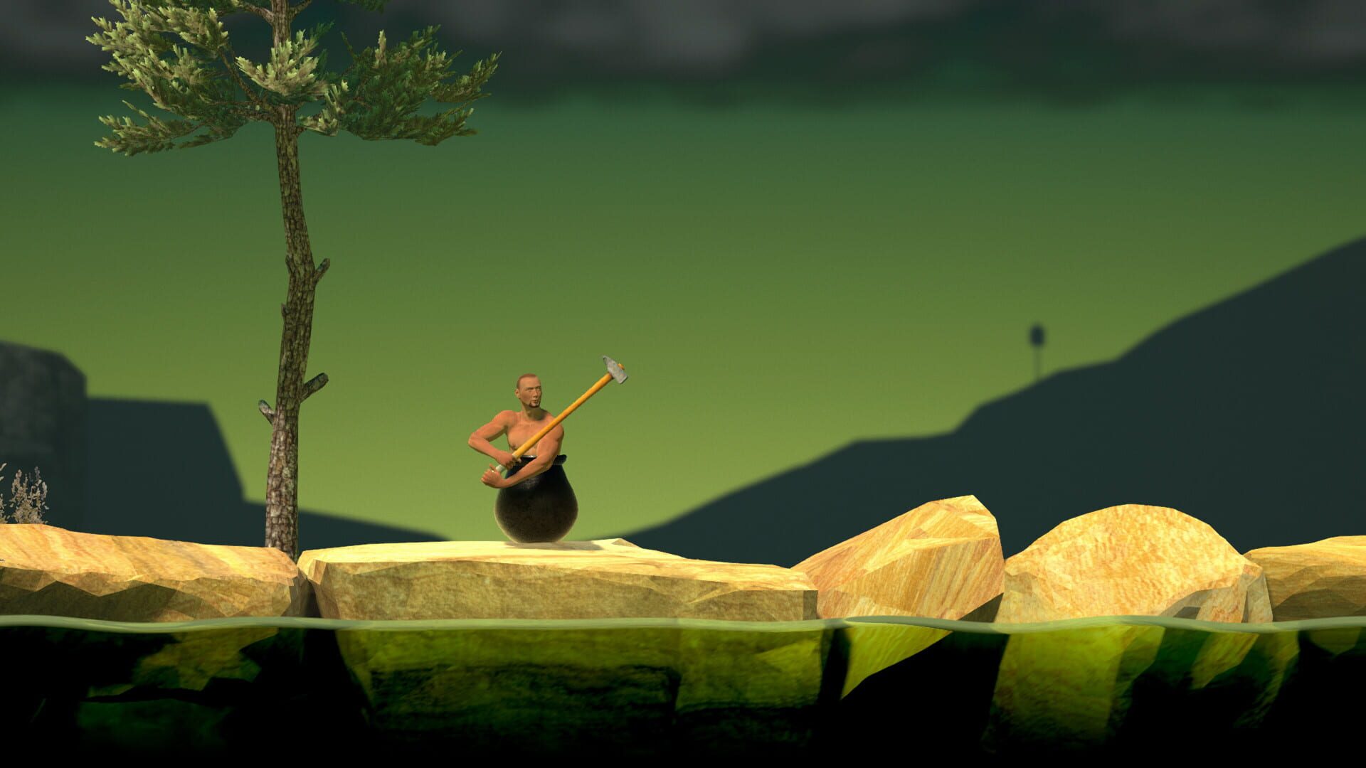 Getting Over It with Bennett Foddy screenshot 3