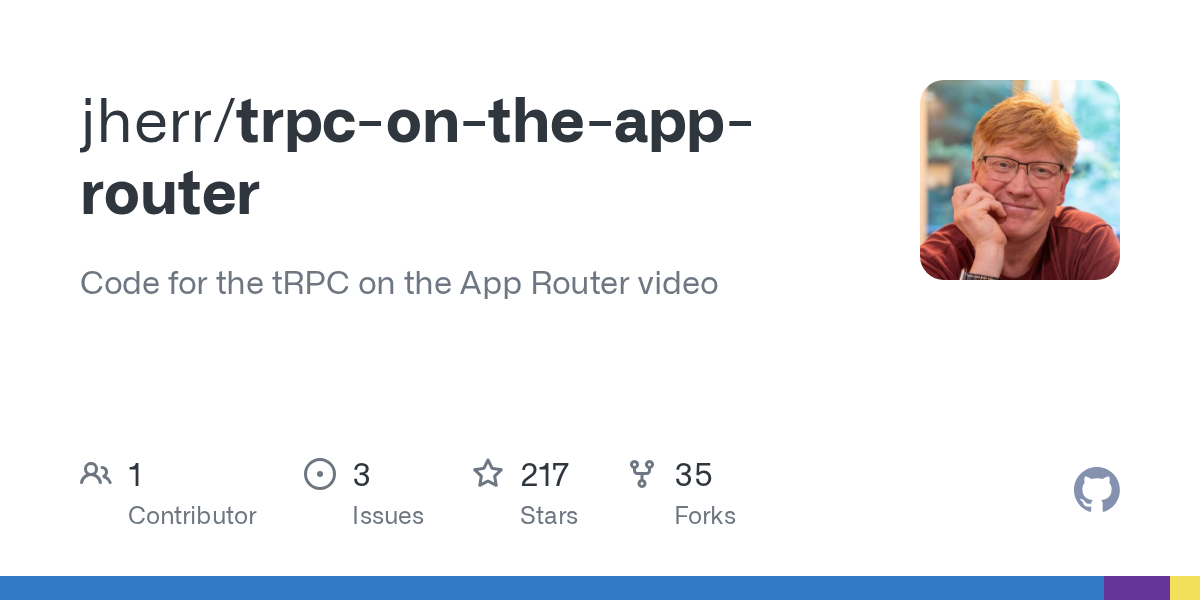 trpc-on-the-app-router/src/app at main · jherr/trpc-on-the-app-router