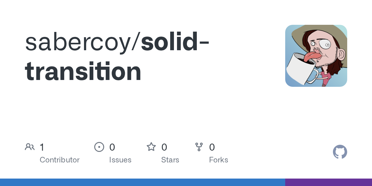 GitHub - sabercoy/solid-transition