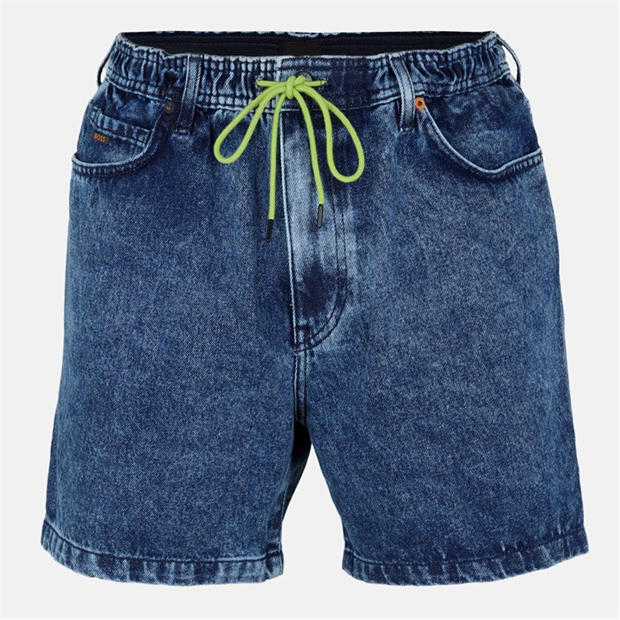 Boss: Boss Men's Ames Bc Denim Shorts