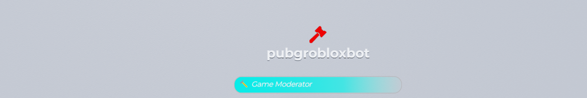 Official Game Moderator Identification
