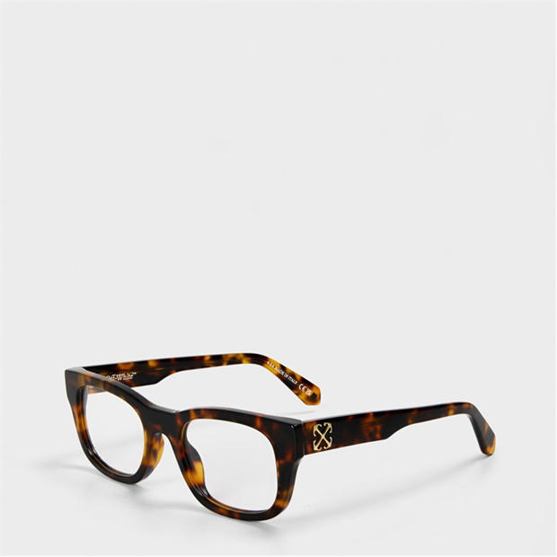 OFF WHITE: OFF WHITE Diagonal Stripe Reading Glasses