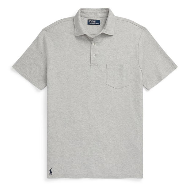 Polo Ralph Lauren: Polo Ralph Lauren Cotton Linen Short Sleeve Polo Shirt