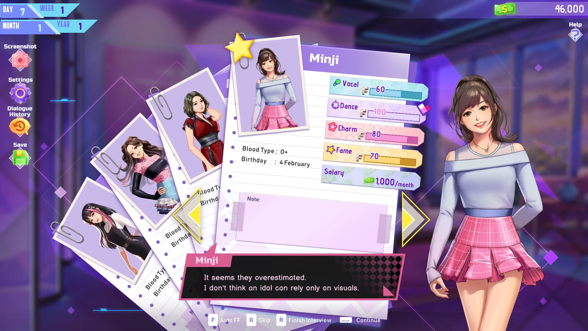 K-Pop Idol Stories: Road to Debut screenshot 9