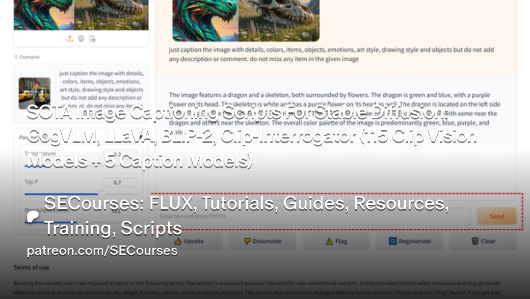 SOTA Image Captioning Scripts For Stable Diffusion: CogVLM, LLaVA, ...