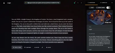 AI Dungeon screenshot 8