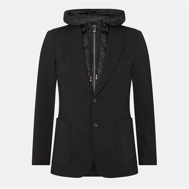 Boss: Boss Men's Hanry Zip Detail Hoodie