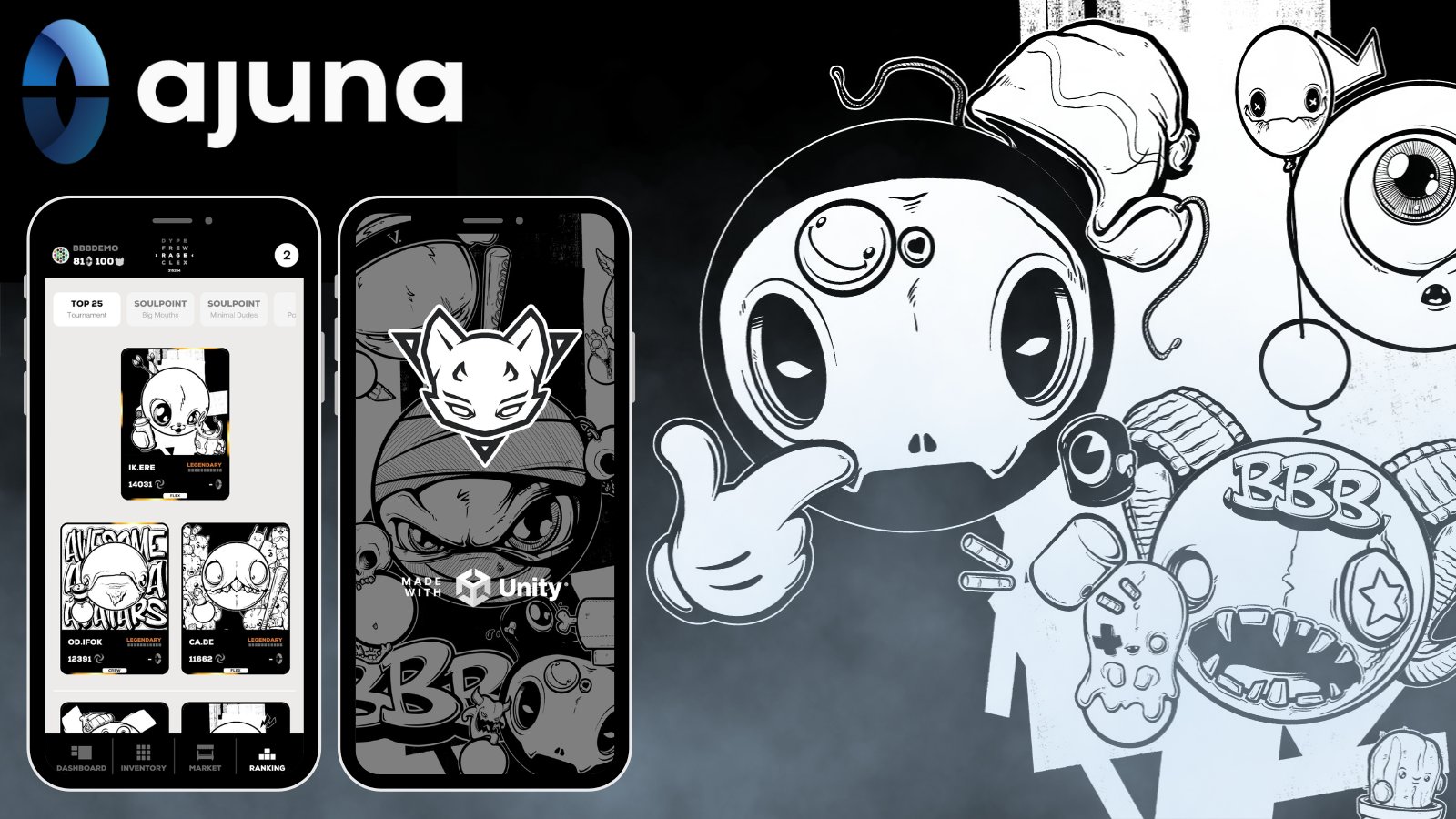 First Game on Mainnet, Ajuna launches Big Ballz October 25th