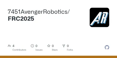 GitHub - 7451AvengerRobotics/FRC2025