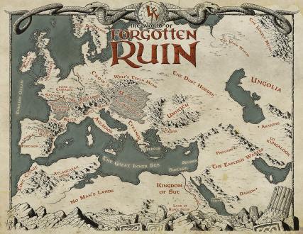 Forgotten Ruin map, John Stevenson