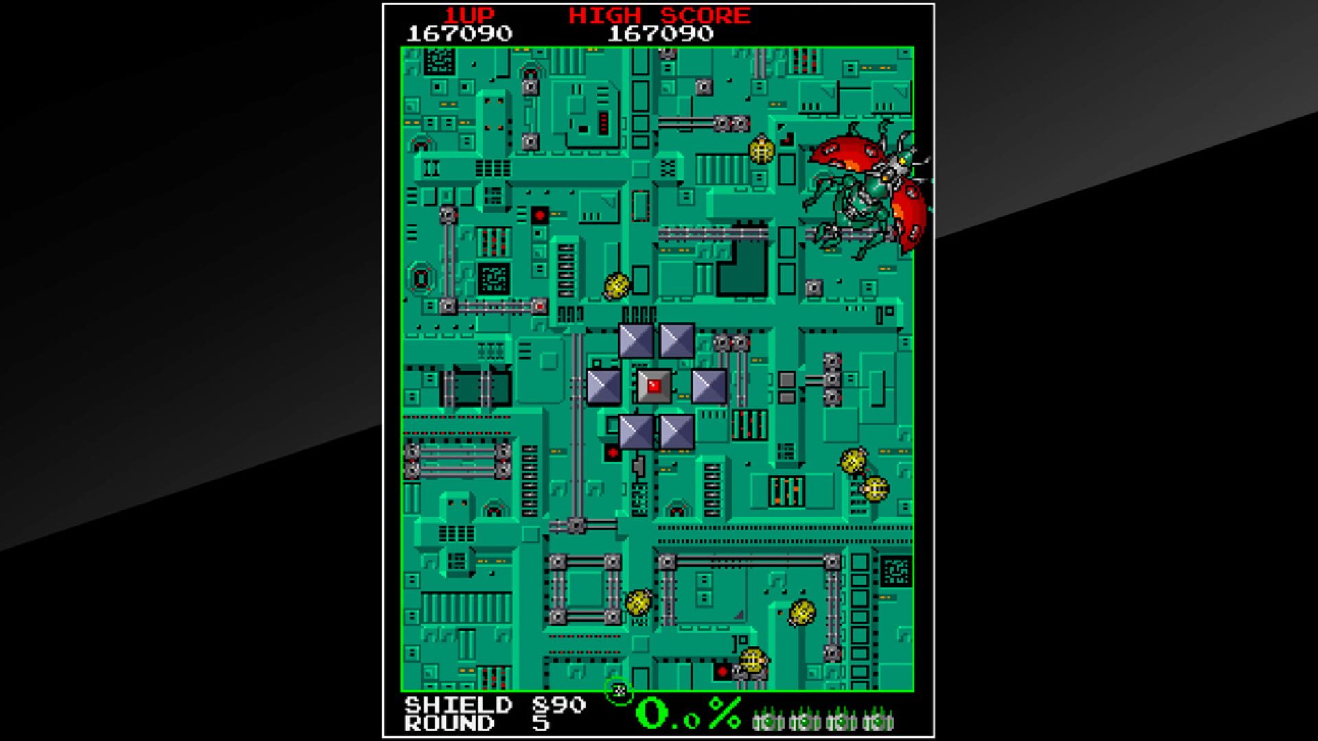 Arcade Archives: Volfied screenshot 4