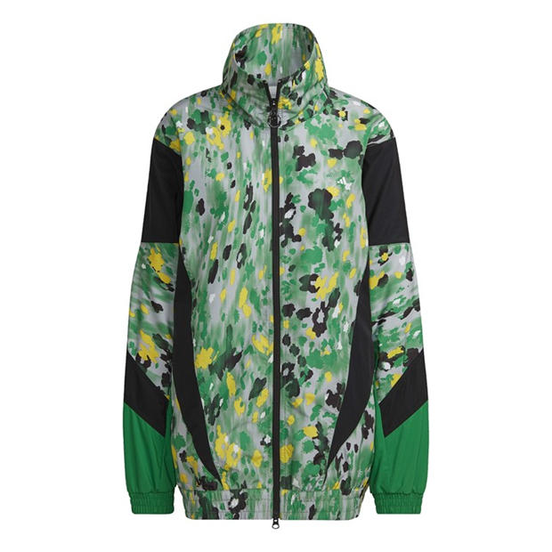 adidas by Stella McCartney: adidas by Stella McCartney Women's Printed Woven Tracksuit Top