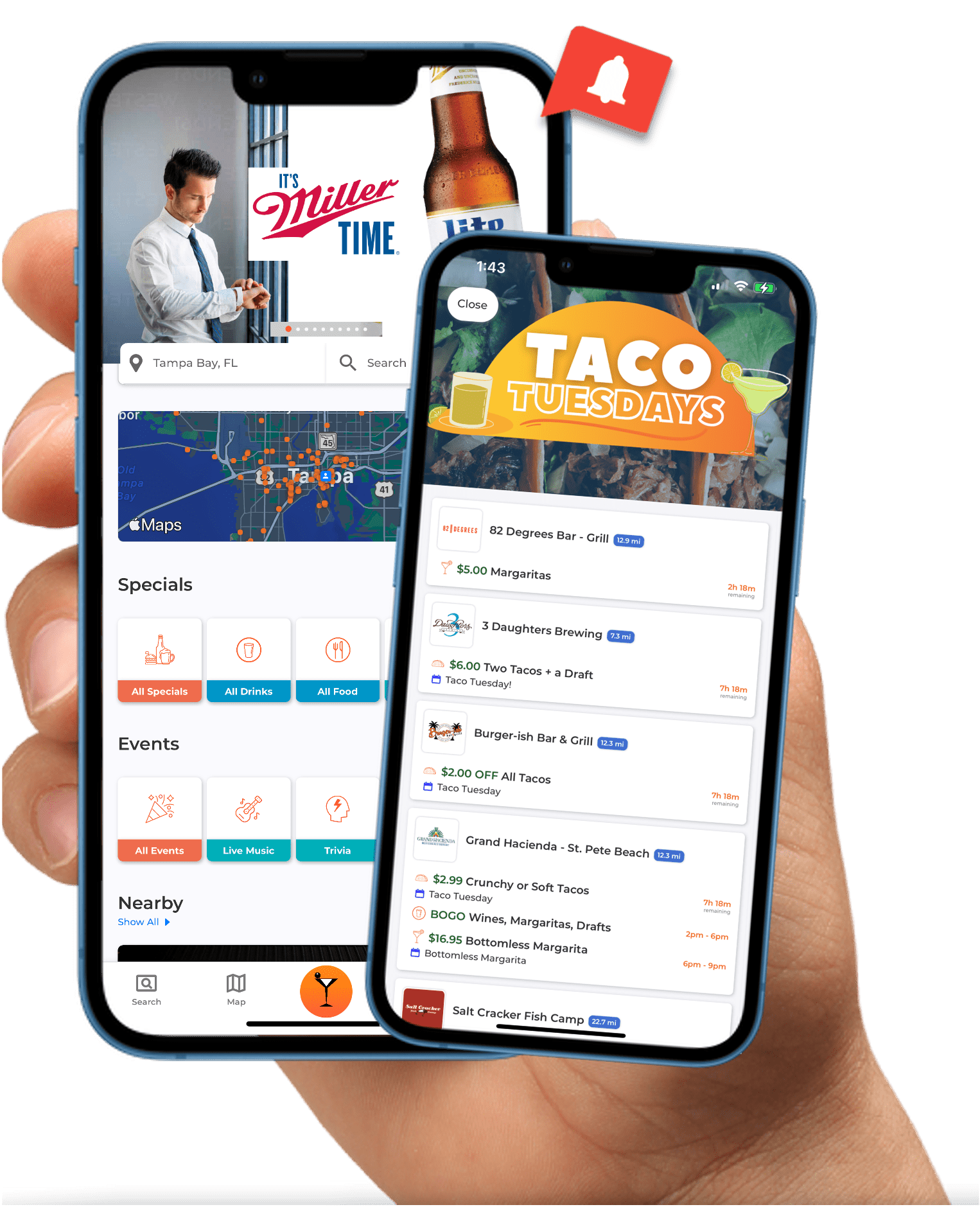 Happy Hours Near Me | Home • AppyHour