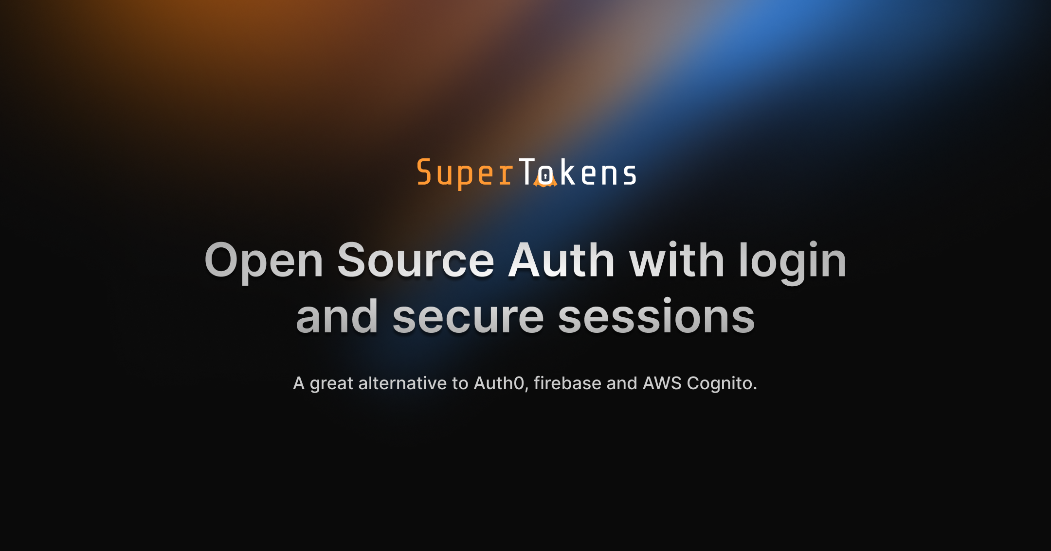 SuperTokens, Open Source User Authentication