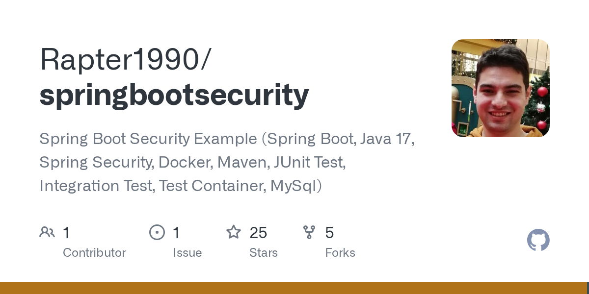 GitHub - Rapter1990/springbootsecurity: Spring Boot Security Example