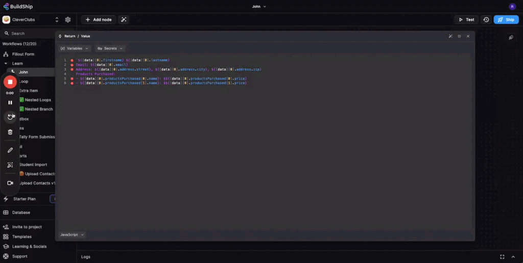 Buildship | Find/Replace behaviour in the expression editor