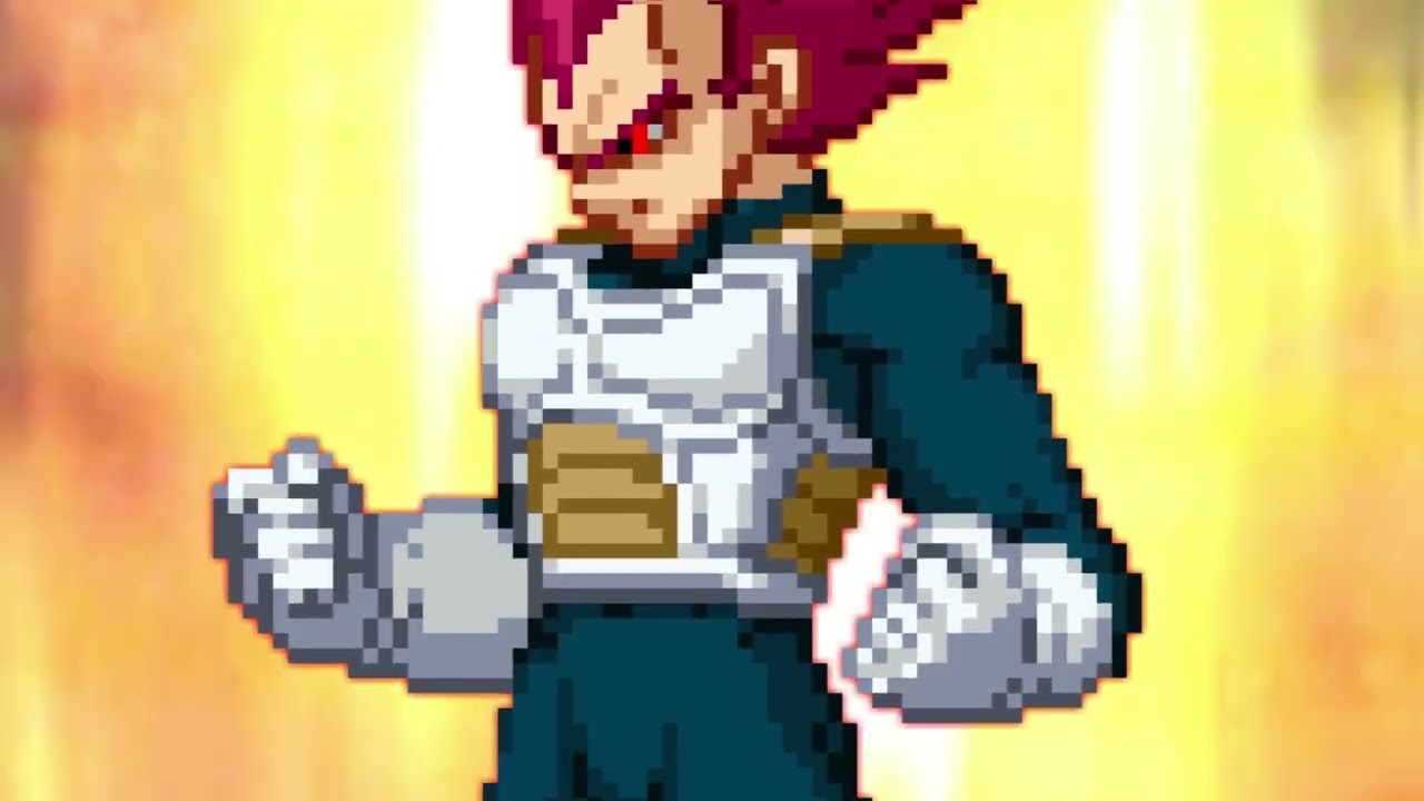 Vegeta SSG Aura and Camera Test