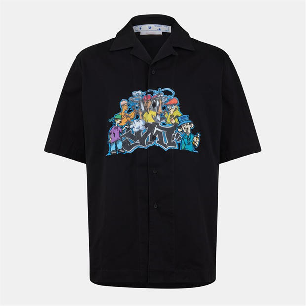 Off White: Off White Men's Holiday Shirt Holiday-themed