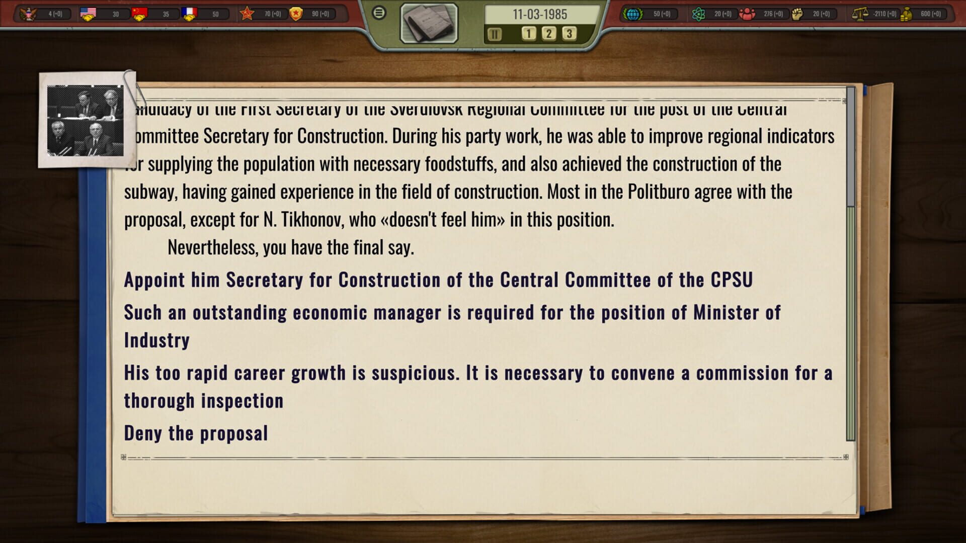 Crisis in the Kremlin: The Cold War screenshot 5